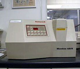 Microtrac laser diffraction particle sizing equipment